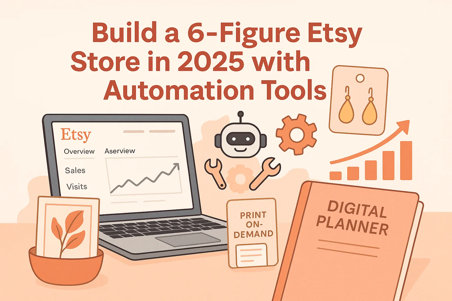 Build a 6-Figure Etsy Store in 2025 with These Automation Tools