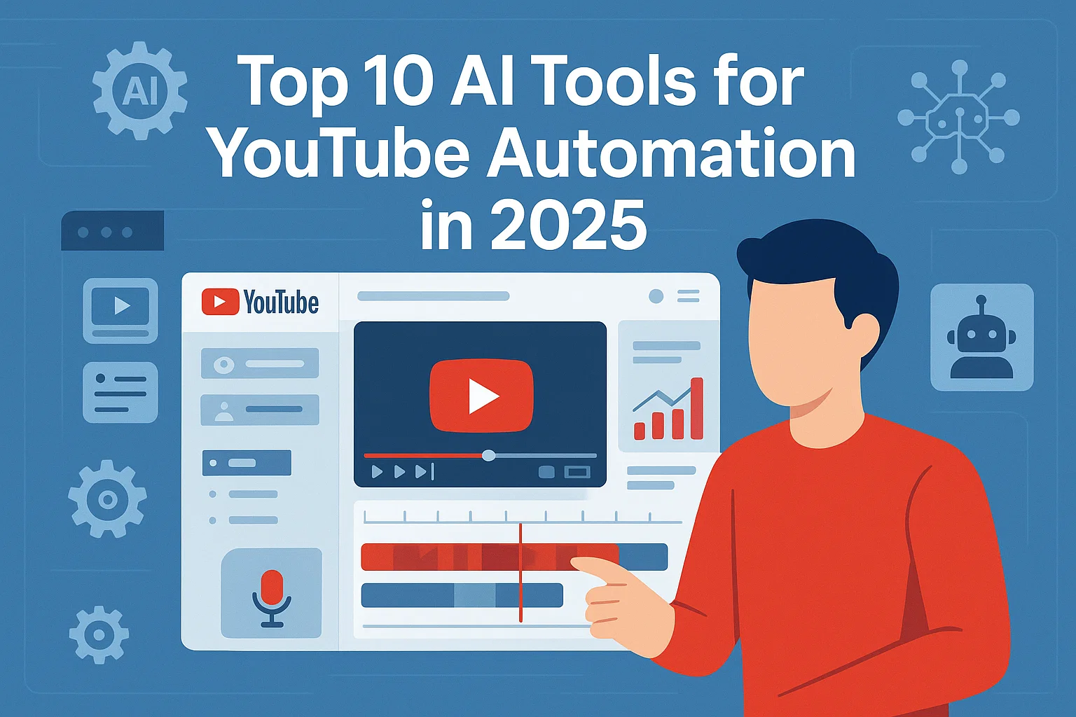 Top 10 AI Tools for YouTube Automation in 2025