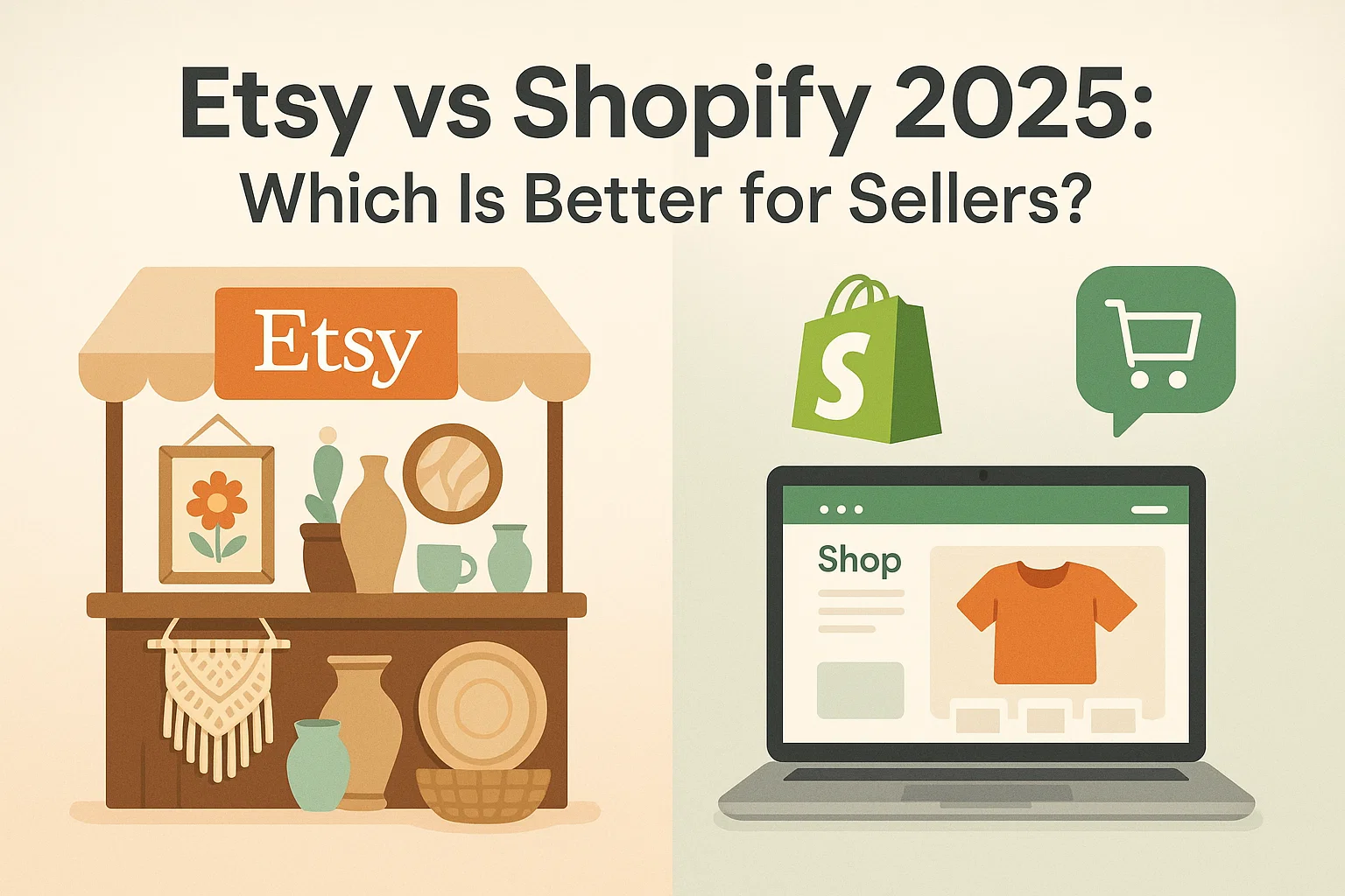 Etsy vs Shopify: Which Platform Is Better for Sellers in 2025?