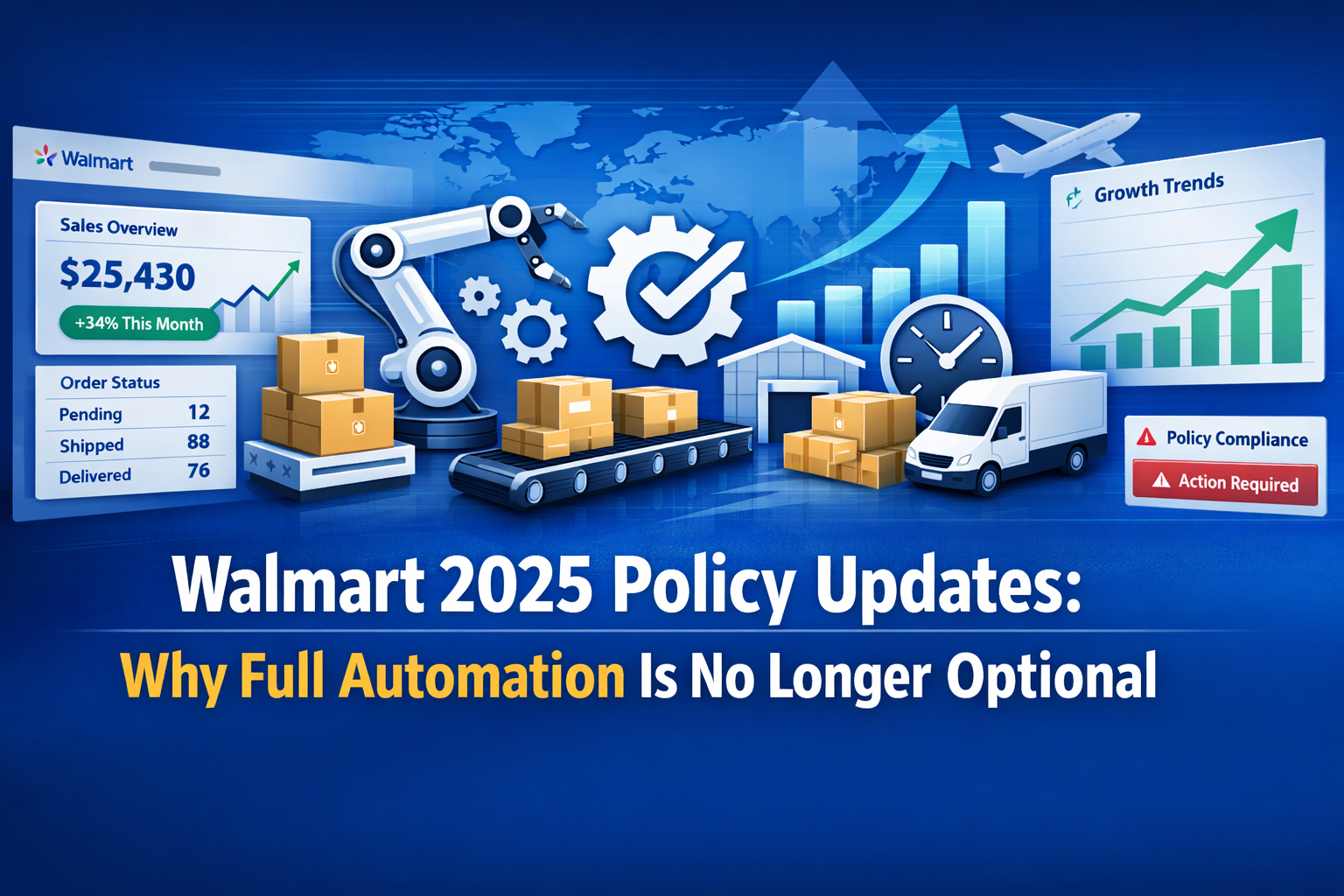 Walmart’s 2025 Marketplace Policy Updates Increase the Need for Full Automation Services