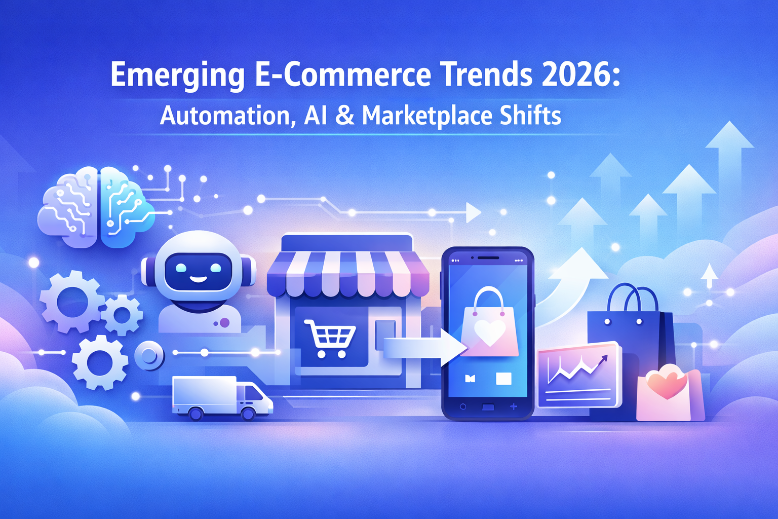 Emerging E-commerce Trends 2026: AI, Automation & Marketplace Shifts