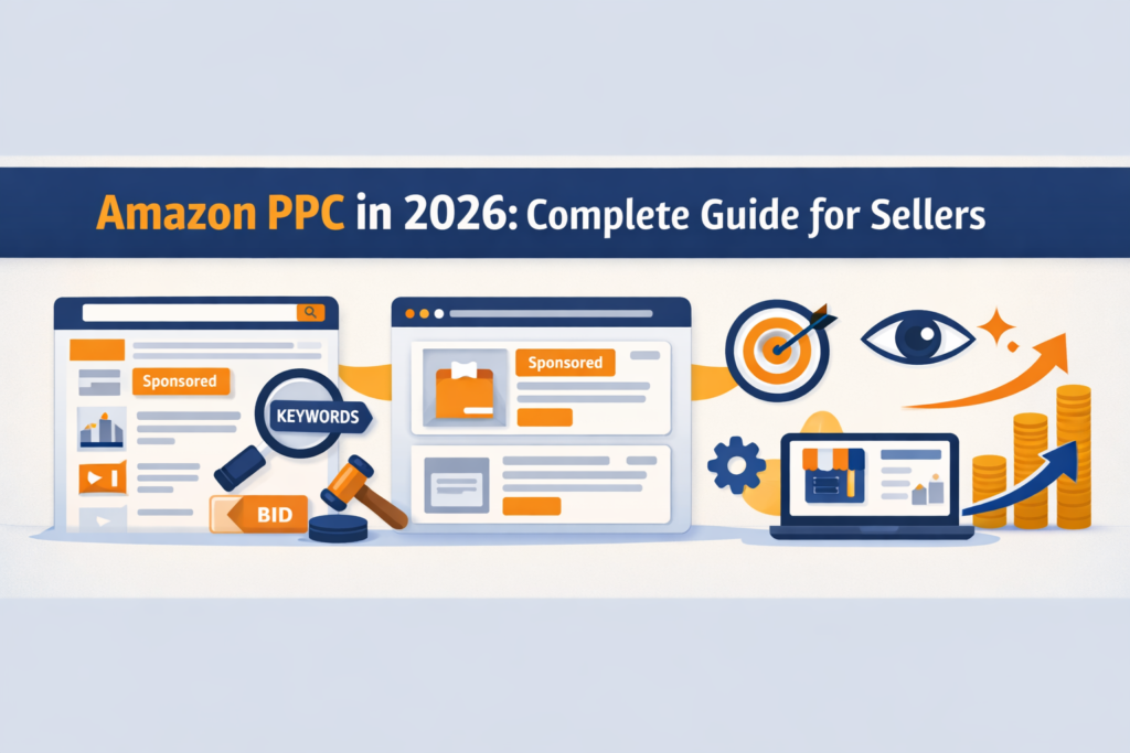 Amazon PPC in 2026 complete guide showing Amazon advertising strategy for sellers